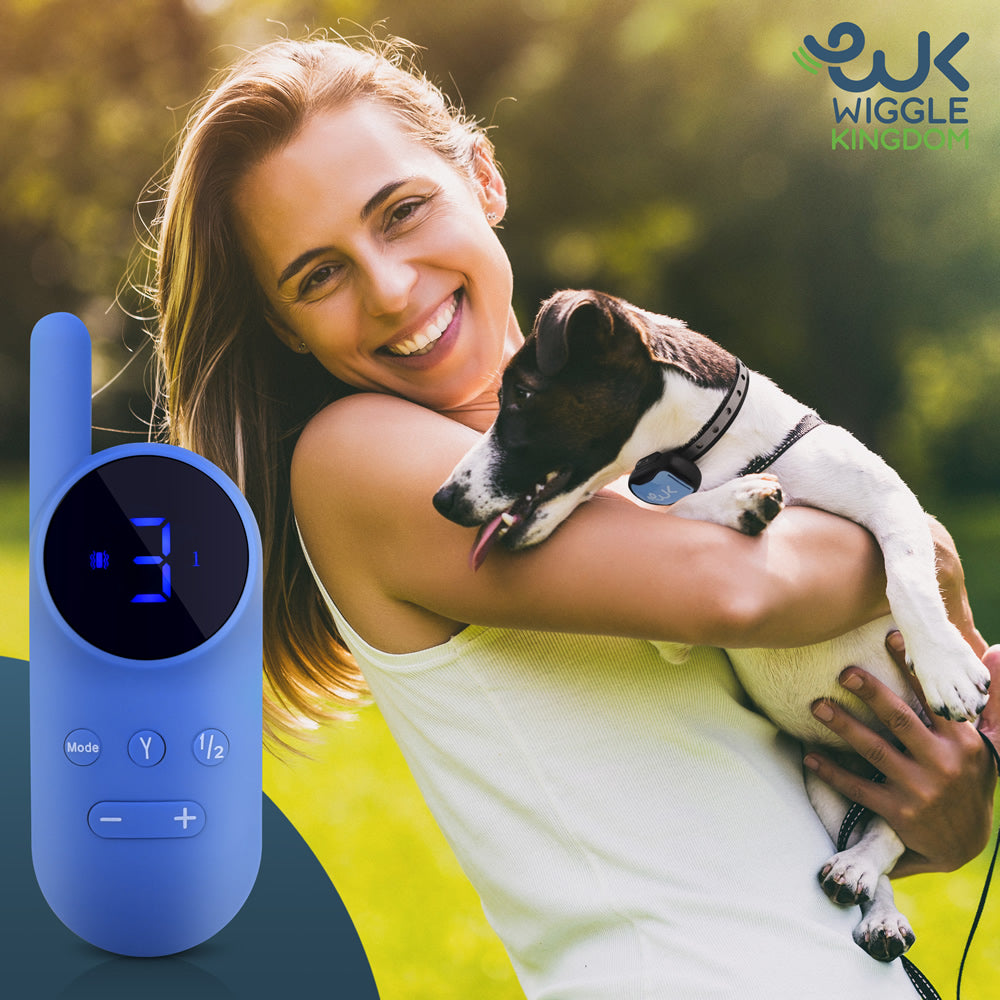 No Shock Dog Collar for Small Dogs - Vibration & Sound Only - A Vibrat | Wiggle Kingdom No Shock Dog Collar for Small Dogs - Vibration & Sound Only - A Vibrat | Wiggle Kingdom