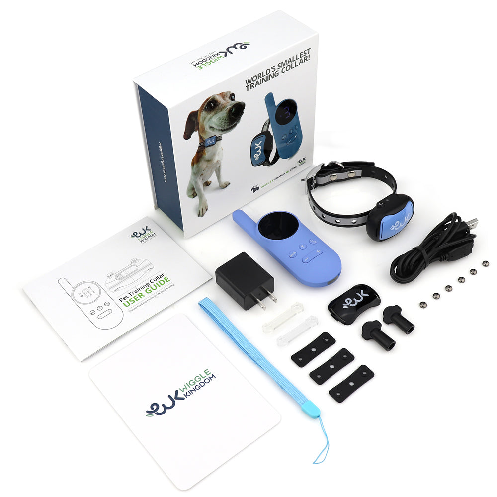 No Shock Dog Collar for Small Dogs - Vibration & Sound Only - A Vibrat | Wiggle Kingdom No Shock Dog Collar for Small Dogs - Vibration & Sound Only - A Vibrat | Wiggle Kingdom